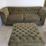 Chesterfield 3 + 2 seater with ottoman Image 2