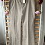 trousers Bnwt gap beige herringbone check trousers wide leg us8 uk12 Image 4