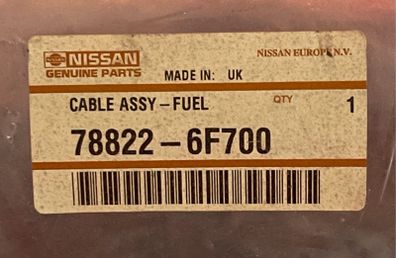 Nissan Micra fuel filler lid opener