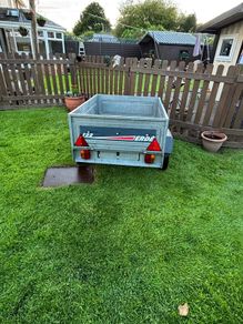 Car trailer. ERDE