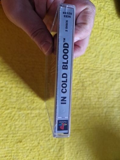 In cold blood PlayStation1 Ps1 PlayStation2 Ps2 games Original