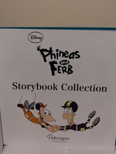 DISNEY Phineas And Ferb Story Book Collection Hardback