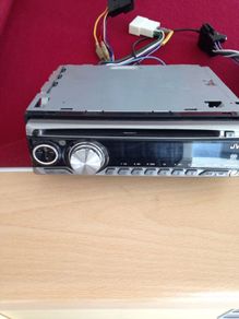 JVC car stereo with 12 disc changer and remote