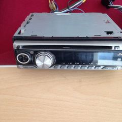 JVC car stereo with 12 disc changer and remote