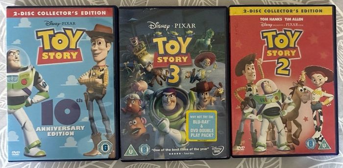 Toy Story Dvds
