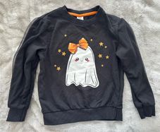 Halloween jumper with a ghost, 122cm, 6-7 years