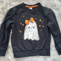 Halloween jumper with a ghost, 122cm, 6-7 years