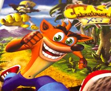 Crash Bandicoot XS for Game Boy Advance Boxed