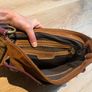 Zara suede handbag Image 4