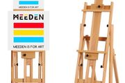 Versatile Studio H-Frame Easel - All Media Adjustable Beech Wood Studio Easel, Painting Floor Easel Stand, Movable and Tilting Flat Available MULTIPLE COLOURS AVAILABLE, SEE PHOTOS (FREE POSTAGE)