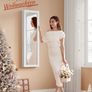 Jewellery cabinet hanging, lockable mirror cabinet, wall cabinet Image 2