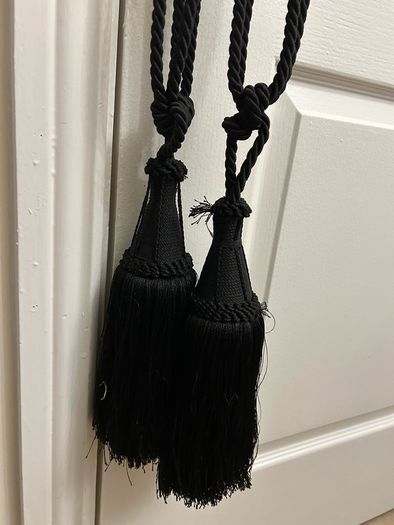 Curtain tie backs