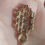 Pendant made of 925 silver with citrines and diamonds Image 6
