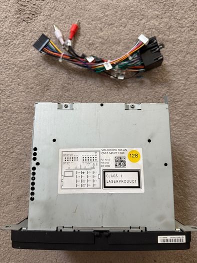 VW RCD 210 Bosch Car Radio/CD Player