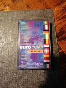 The best of eurovision 1965-1993 old cassette