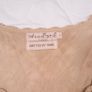 Woodland Ireland Beige Crochet Knit Handmade Floral Border Tank Top XS/S Image 2