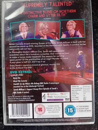 dvd Sarah millican live