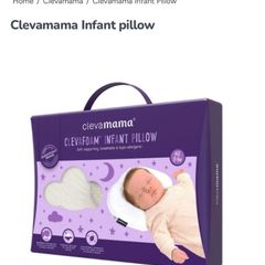 Two Clevamama Infant pillows