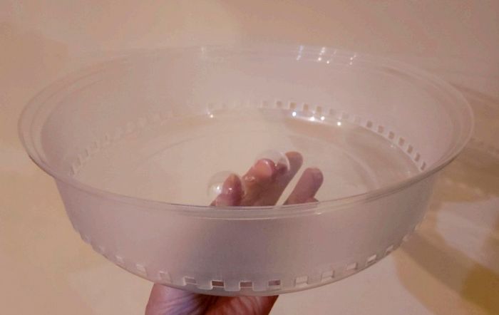 Plastic Plate/food Cover (used).