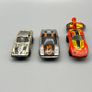 1980 Kidco Burning Key 3 x Cars Corvette, Ferrari, Datsun with Key - Working Image 2