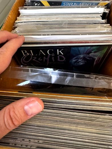 DC Long Comic Box w 250 comics for Sale