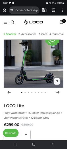 electric scooter