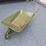 Vintage minature metal wheelbarrow Image 5