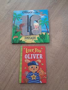 Free books x2. Personalised book for "oliver"