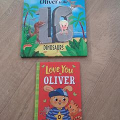 Free books x2. Personalised book for "oliver"