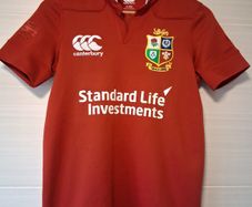 British and Irish Lions Jersey.  Official Canterbury Home Jersey Youths Age 14 Years. Collect In Dublin Or Receive Via Post.