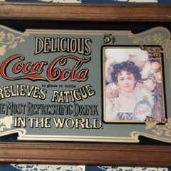 Coca Cola mirror 12x9 inch