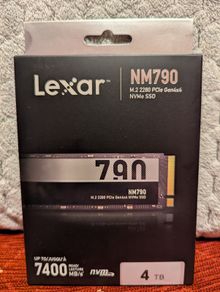 Lexar 4tb Nm790 M.2 2280 Pcie Nvme 4.0 Ssd