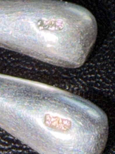 Silver earrings