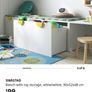 Ikea smastad toy storage bench Image 2