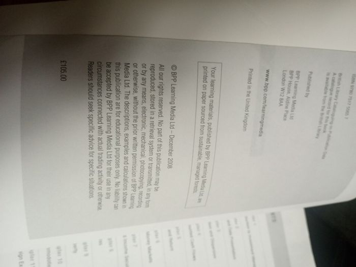 Investment Practice Study Book
