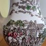 Country Life Large Coffee Pot Featuring Horse & Hounds  Made by Myotts Stafford England Image 2