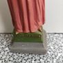 Vintage Statue of Saint Martha, chalkware, religious devotional item Image 3
