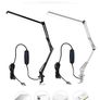 LED Folding Metal Desk Lamp Clip on Light Clamp 3 Colors Adjustable Image 5