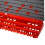 54 Pcs On-Wall Tool Equipment Holding Pegboard Home DIY Garage Organiser DIY w/ 50 Pegs 2 Shelves Image 4