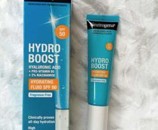 Brand New Neutrogena Hydro Boost Hydrating Fluid SPF 50 50ml