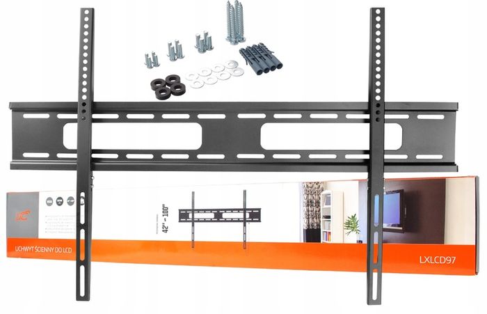 Tv Wall Mount Bracket Flat Fixed  42-120"