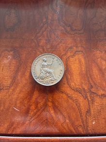Uk 1 Penny 1853 Ef