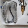 Brand new kelelife basin mixer tap with two handles polished chrome Image 3