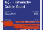 2 x Airport Bus tickets