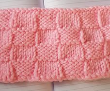 Ear warmers knitted