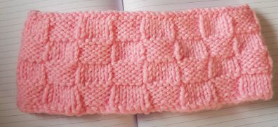 Ear warmers knitted