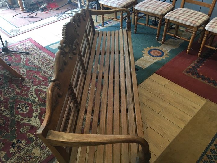Solid Teak Bench