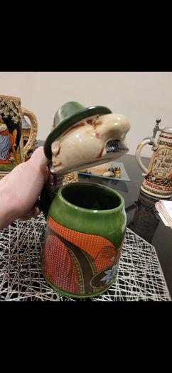 German beer steins