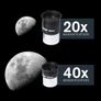 Travel Scope 70 Portable Refractor Telescope Kit with Backpack, Black Image 5