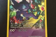 Pokemon card Sableye XY92 Black Star Promo Holo card..